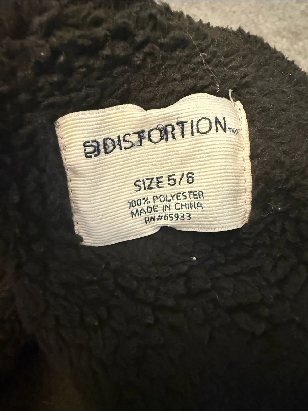 Distortion Clothing cozy distortion
